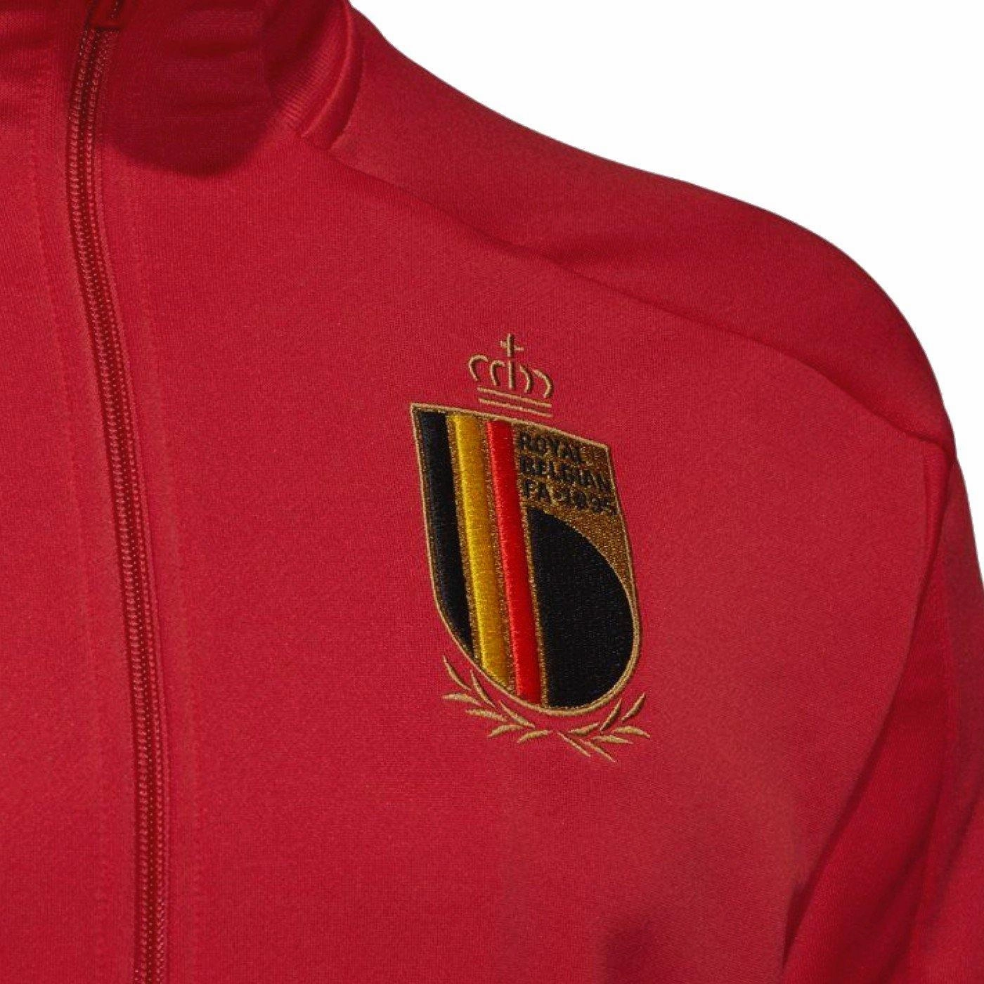 Belgium national Soccer team training bench tracksuit 2020/21 - Adidas wide-leg fit