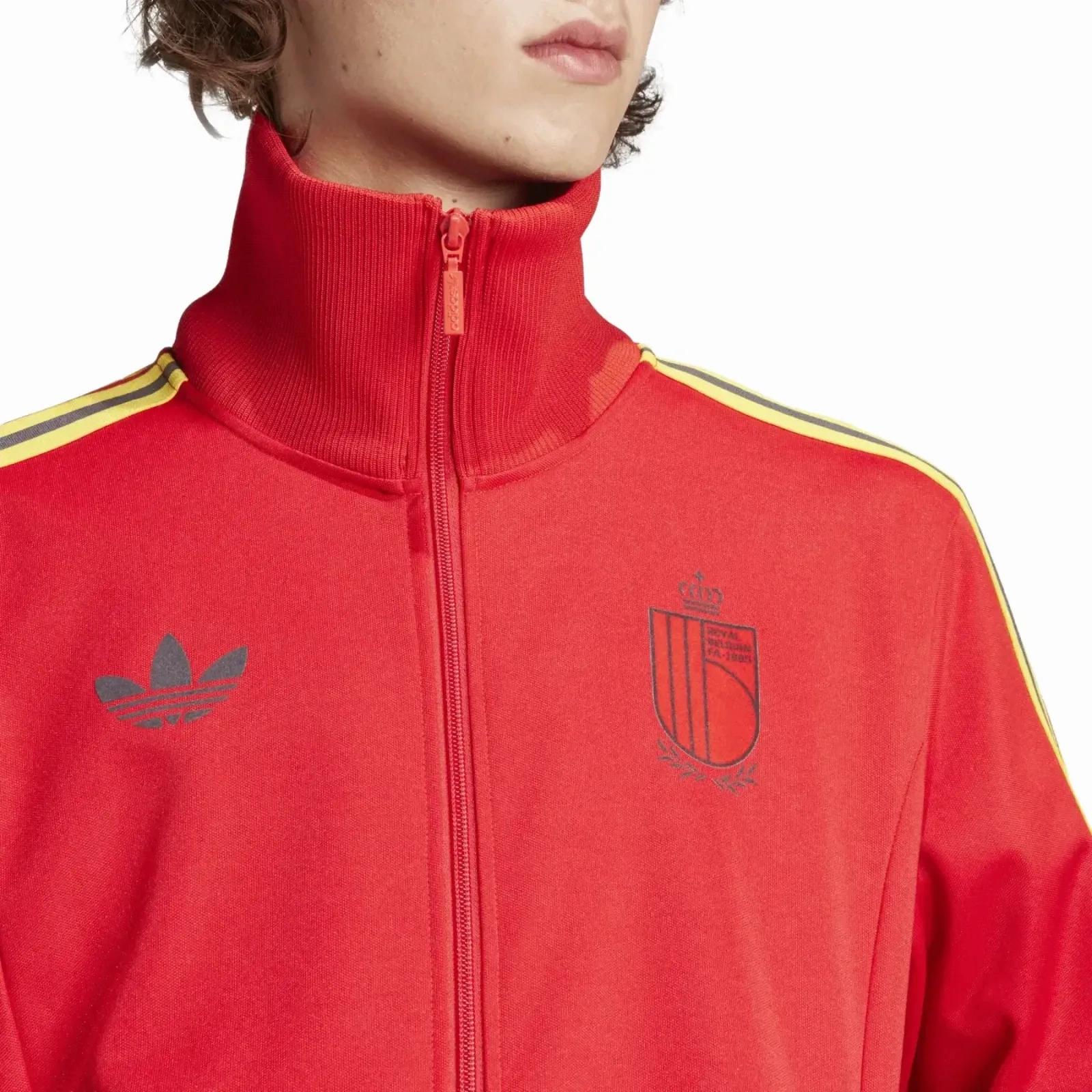 Microperforated Upper Material Mobility-friendly Belgium Originals casual presentation Soccer tracksuit 2024/25 - Adidas