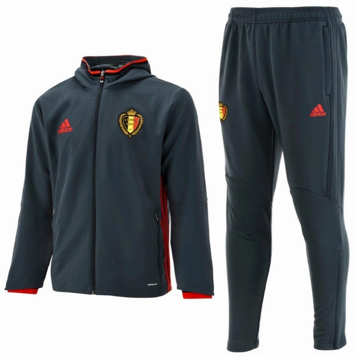 Belgium Presentation Soccer Tracksuit Euro 2016 - Adidas NonIrritating Edges Handbag