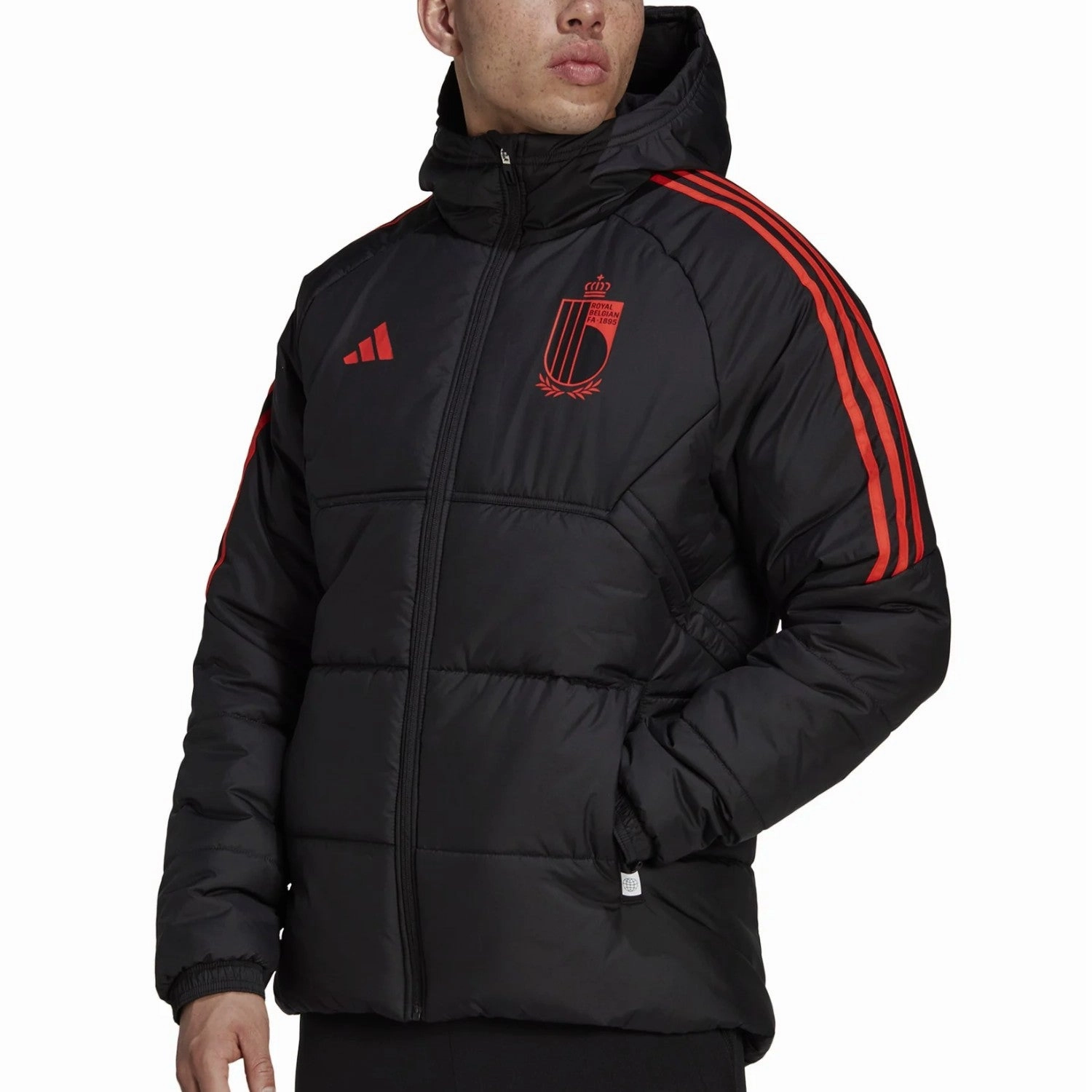 Belgium winter training bench jacket 2022/23 - Adidas Urban