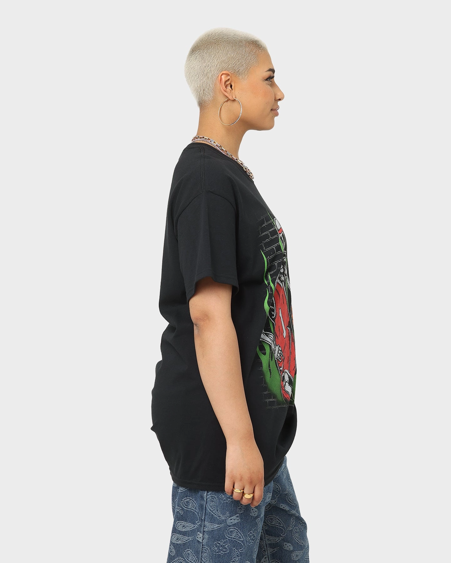 Goat Crew Ball For Life T-Shirt Black Collared formality