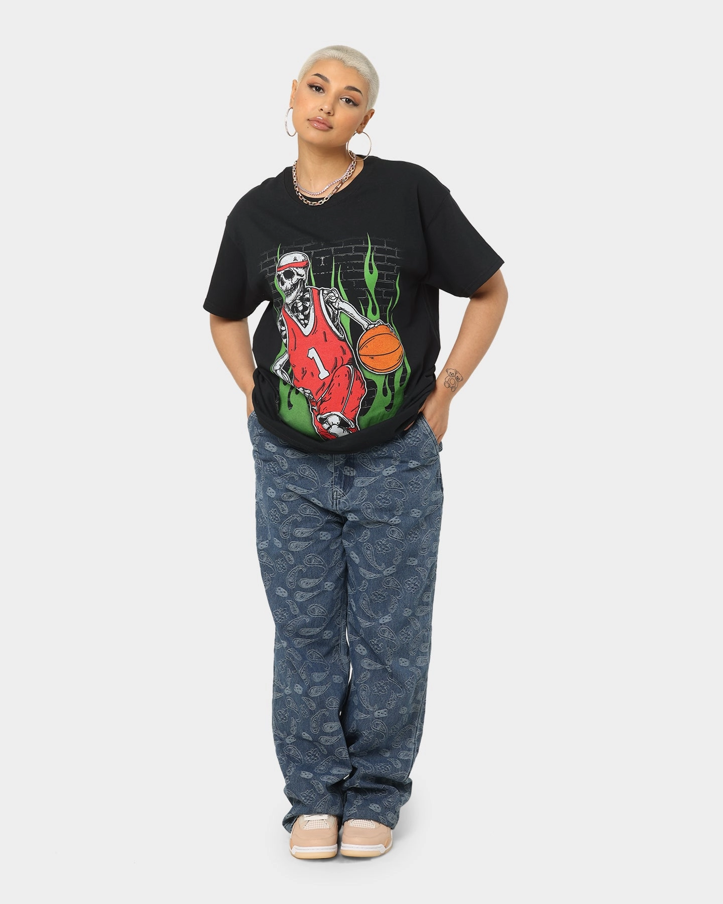 Goat Crew Ball For Life T-Shirt Black Urban Casual