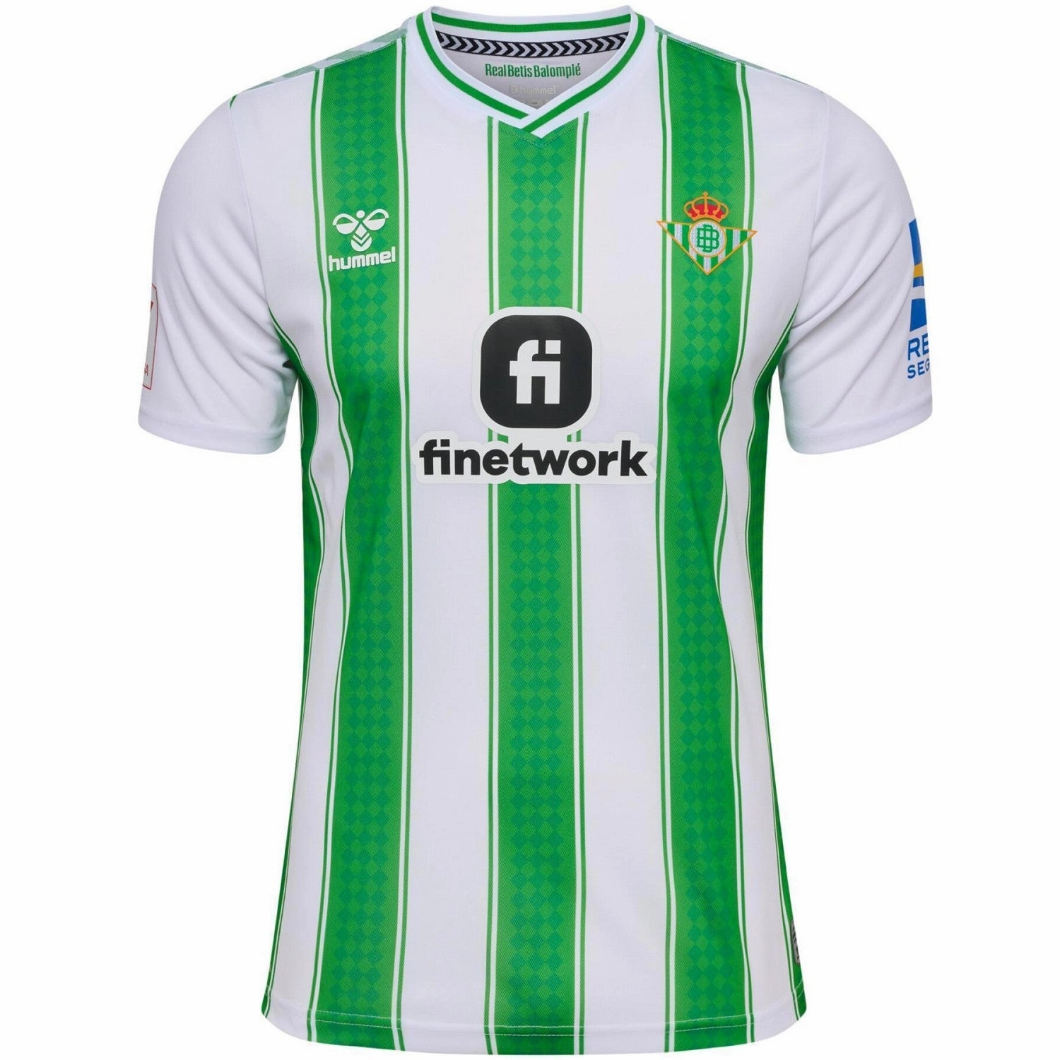Stain-Resistant QuickDryTechnology Betis Sevilla Home soccer jersey 2023/24 - Hummel
