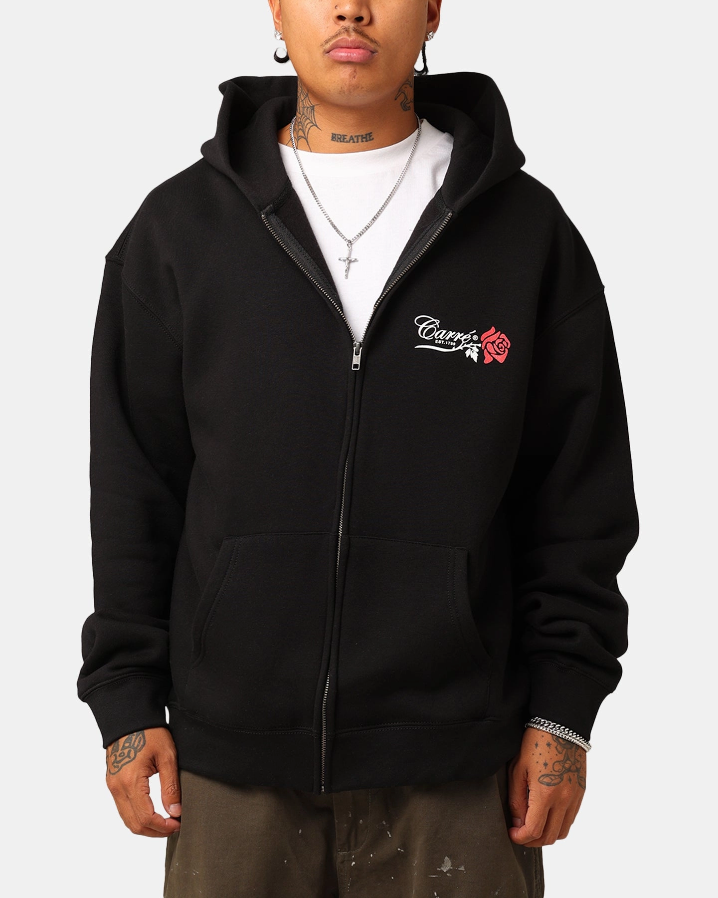 Carr?? Rara Full Zip Hoodie Black Travel Layer