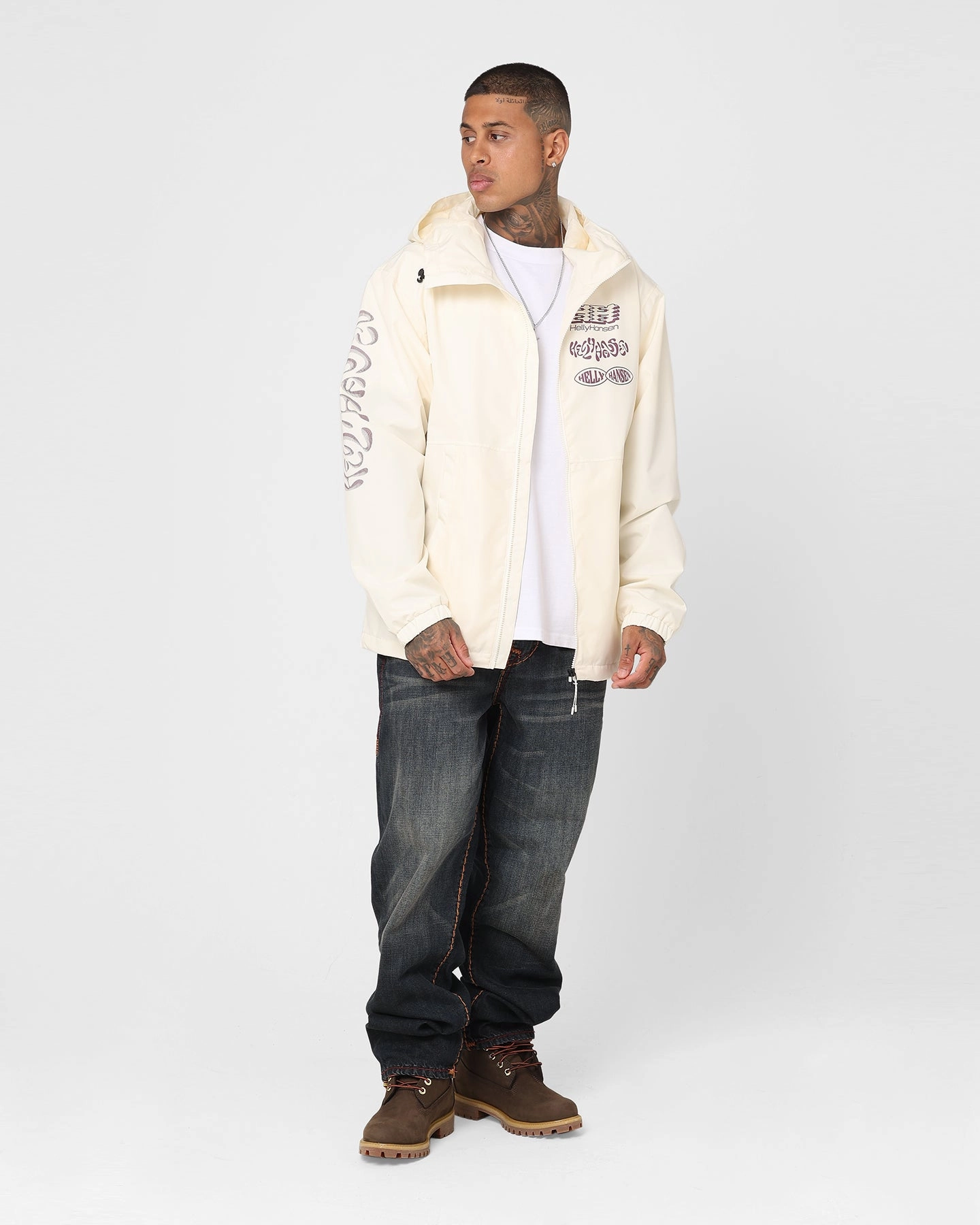 Hooded Storage Compartment Helly Hansen X Even Suseg Play Oversized Rain Jacket 047 Snow