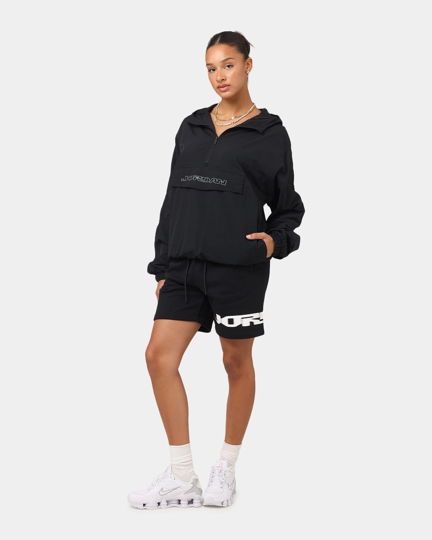 Jordan Jumpman MVP Jacket Black/Sail Attraction