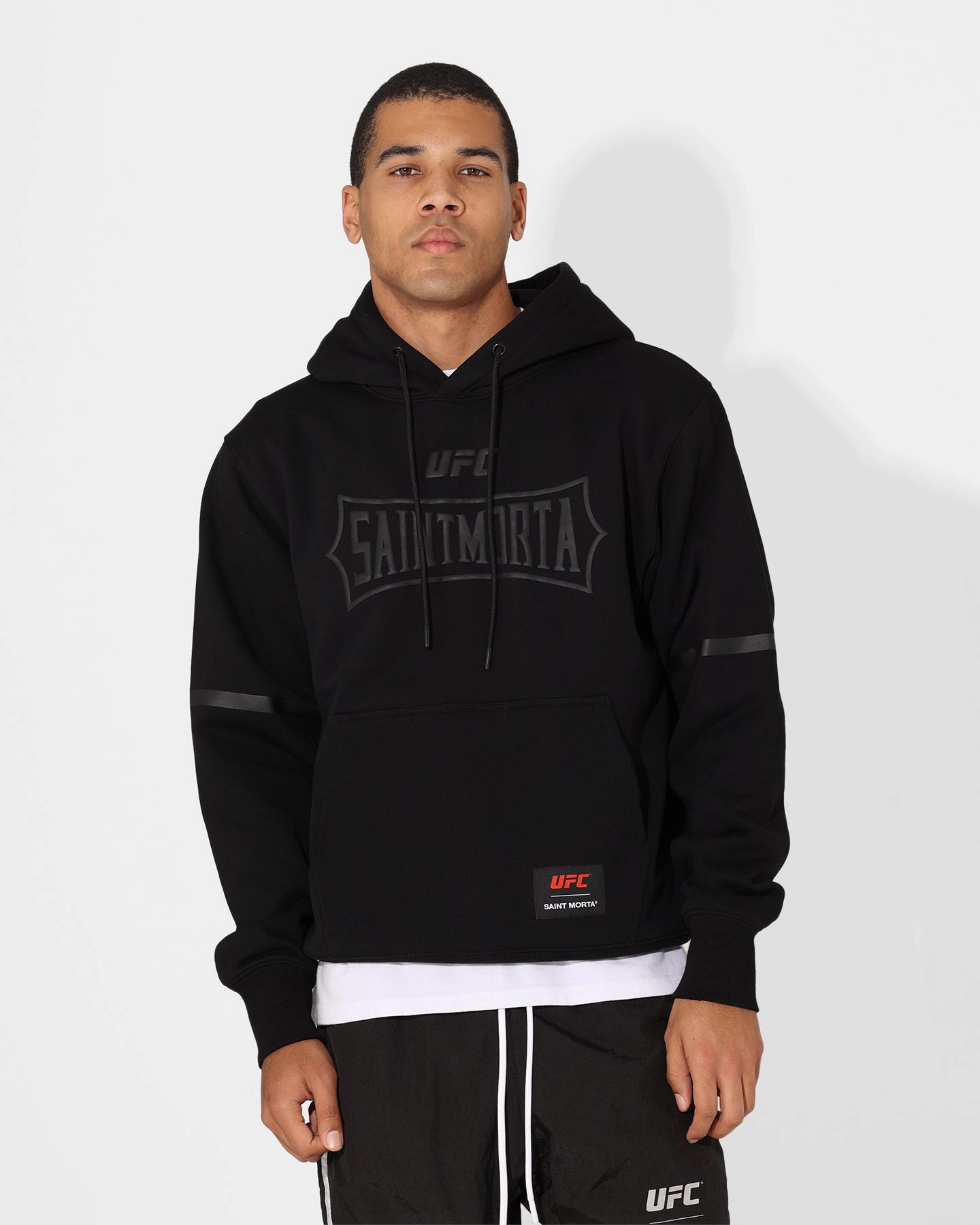 Saint Morta X UFC Championship Hoodie Black/Grey Job