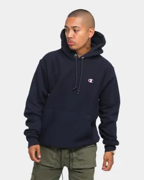 Champion Rev Weave Hoodie Navy Fade Resistant