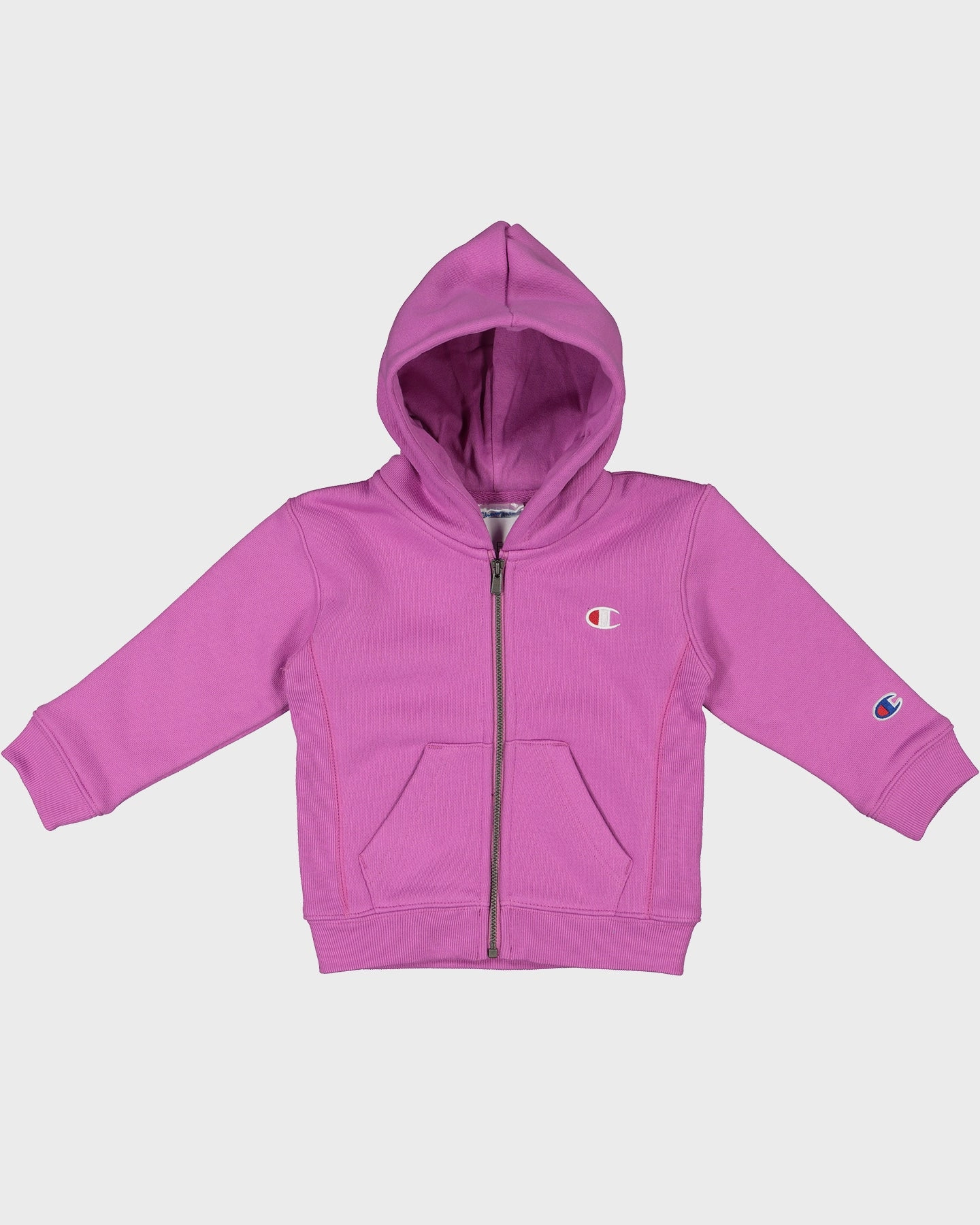 Treasure Secure Storage Compartments Champion Kids' Reverse Weave Zip Hoodie Our Fave Fuchsia