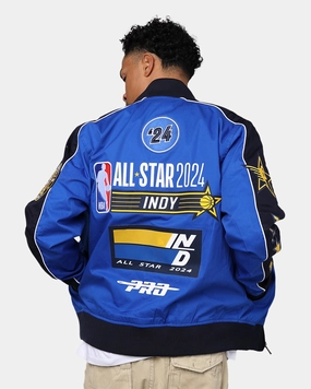 Pro Standard NBA All Star Game 2024 Twill Jacket Midnight Navy teachers