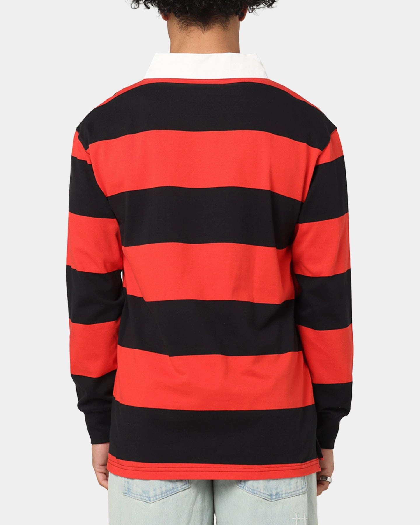 Polo Collar Travel Ready Bleacher Athletic Dolphins NRL Stripe Rugby Polo Shirt Official Team Colour