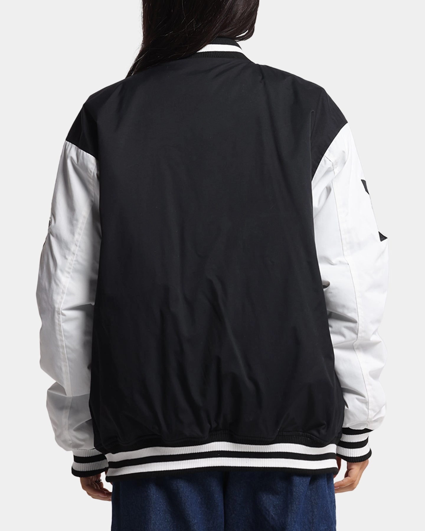 Bleacher Athletic Penrith Panthers NRL 1908 Baseball Varsity Jacket Official Team Colour Conquer sunset