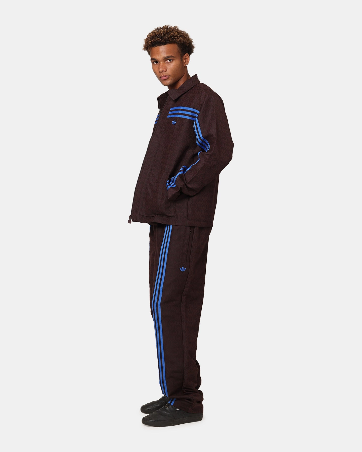 Comfortable Shield Adidas Originals 70's Club Jacket Brown