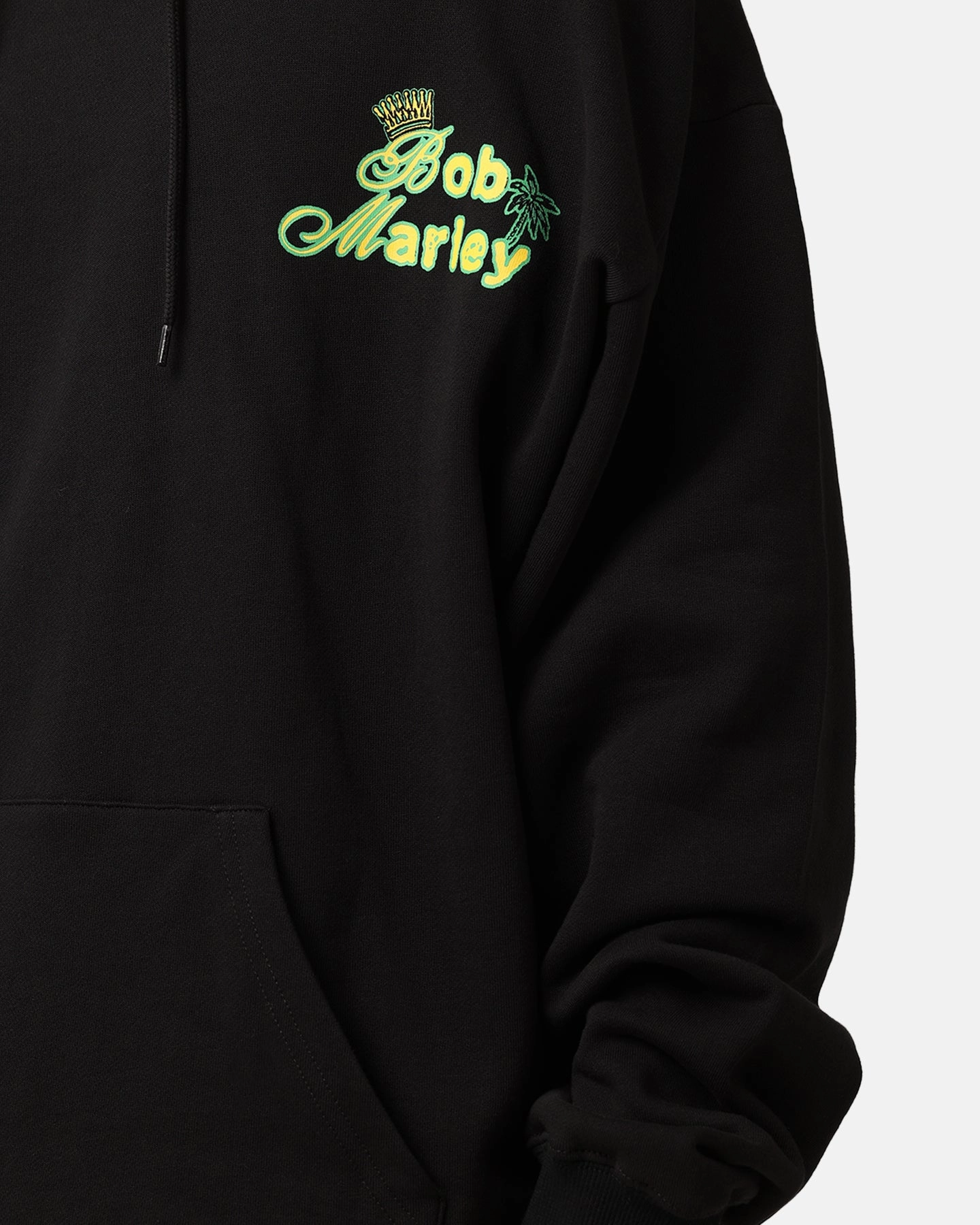 Fashion Active suitable for photography Bob Marley Smile Jamaica Hoodie Black