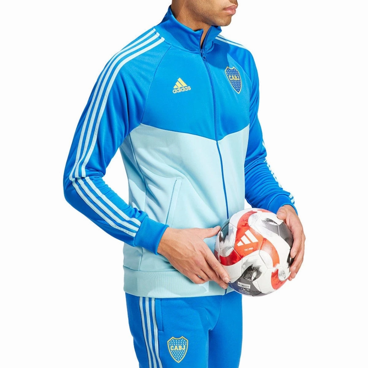 DurableStitching hat Boca Juniors Casual 3S presentation tracksuit 2022/23 - Adidas