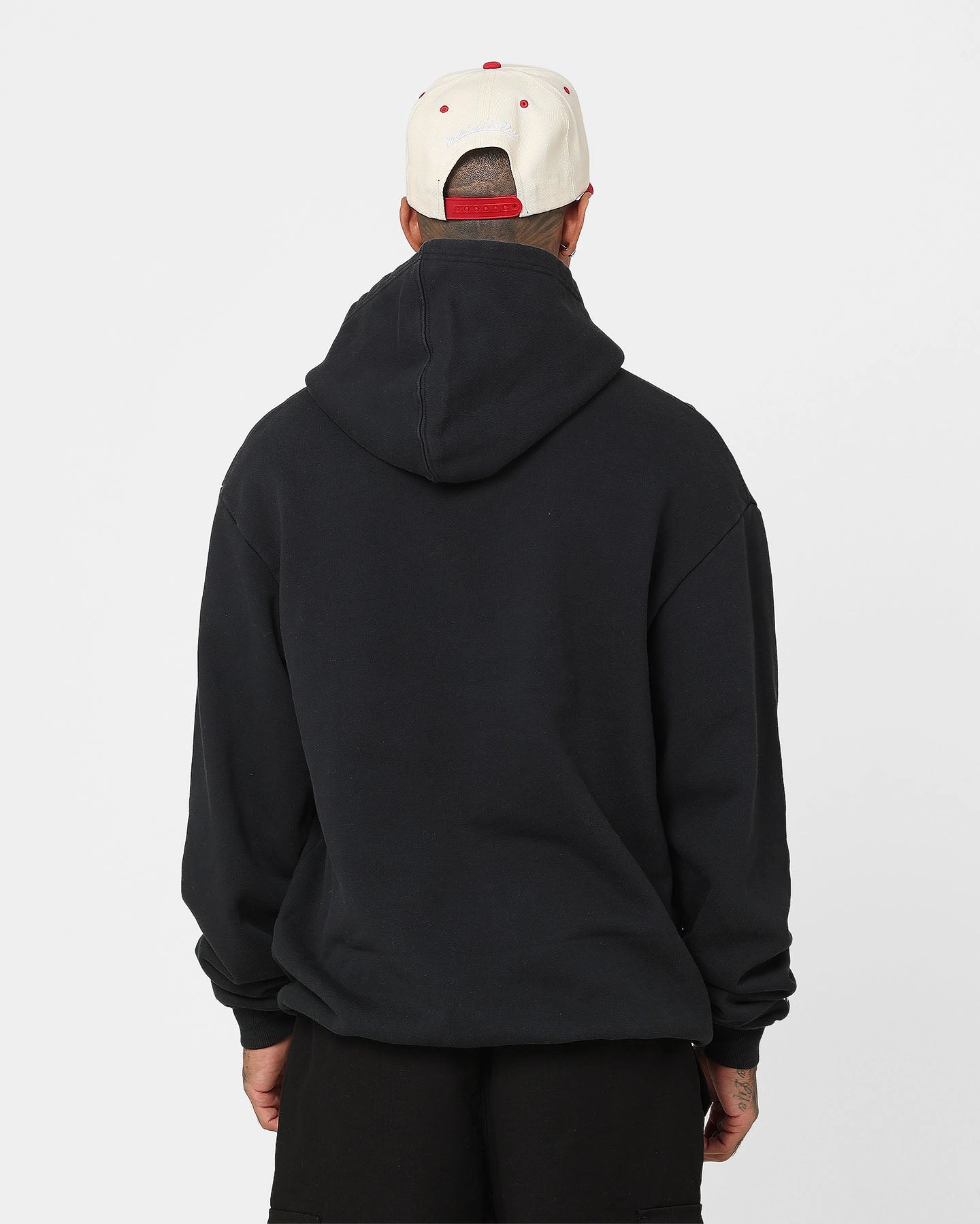 Mitchell & Ness Chicago Bulls Arch Net Hoodie Sports use Guard