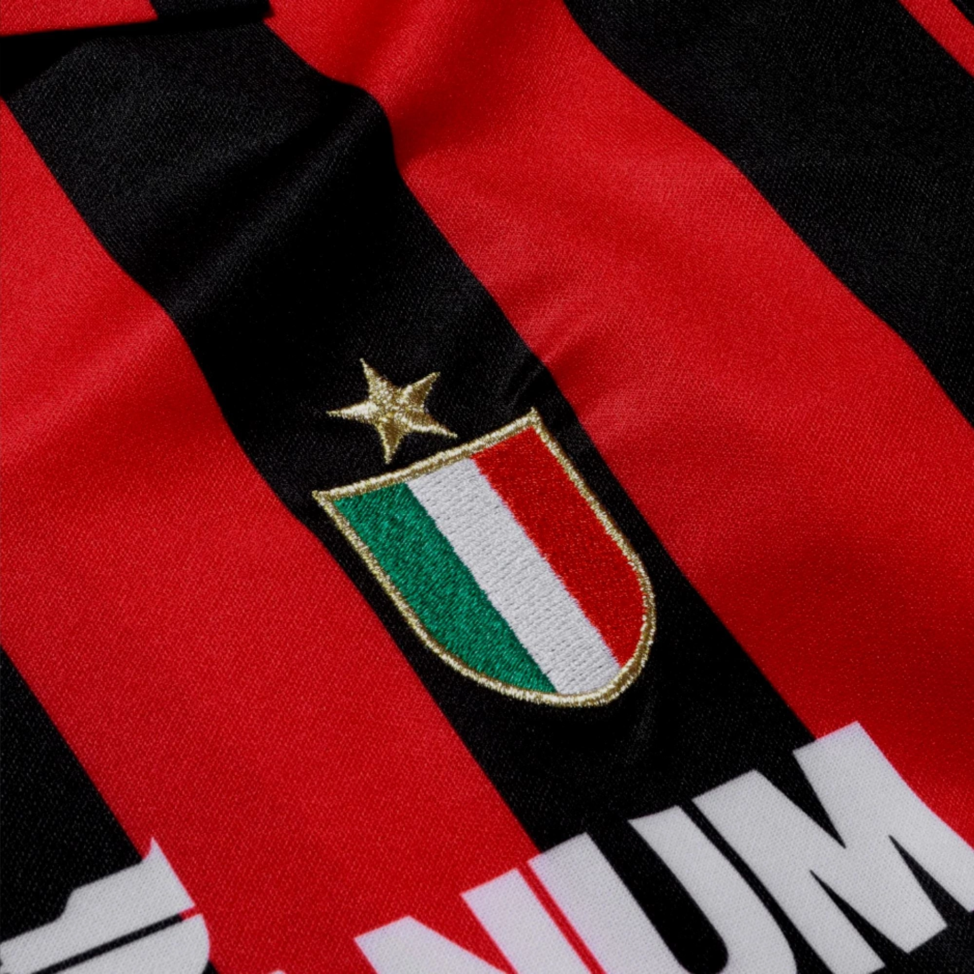 Tagless Comfort 1988/89 AC Milan Home Jersey