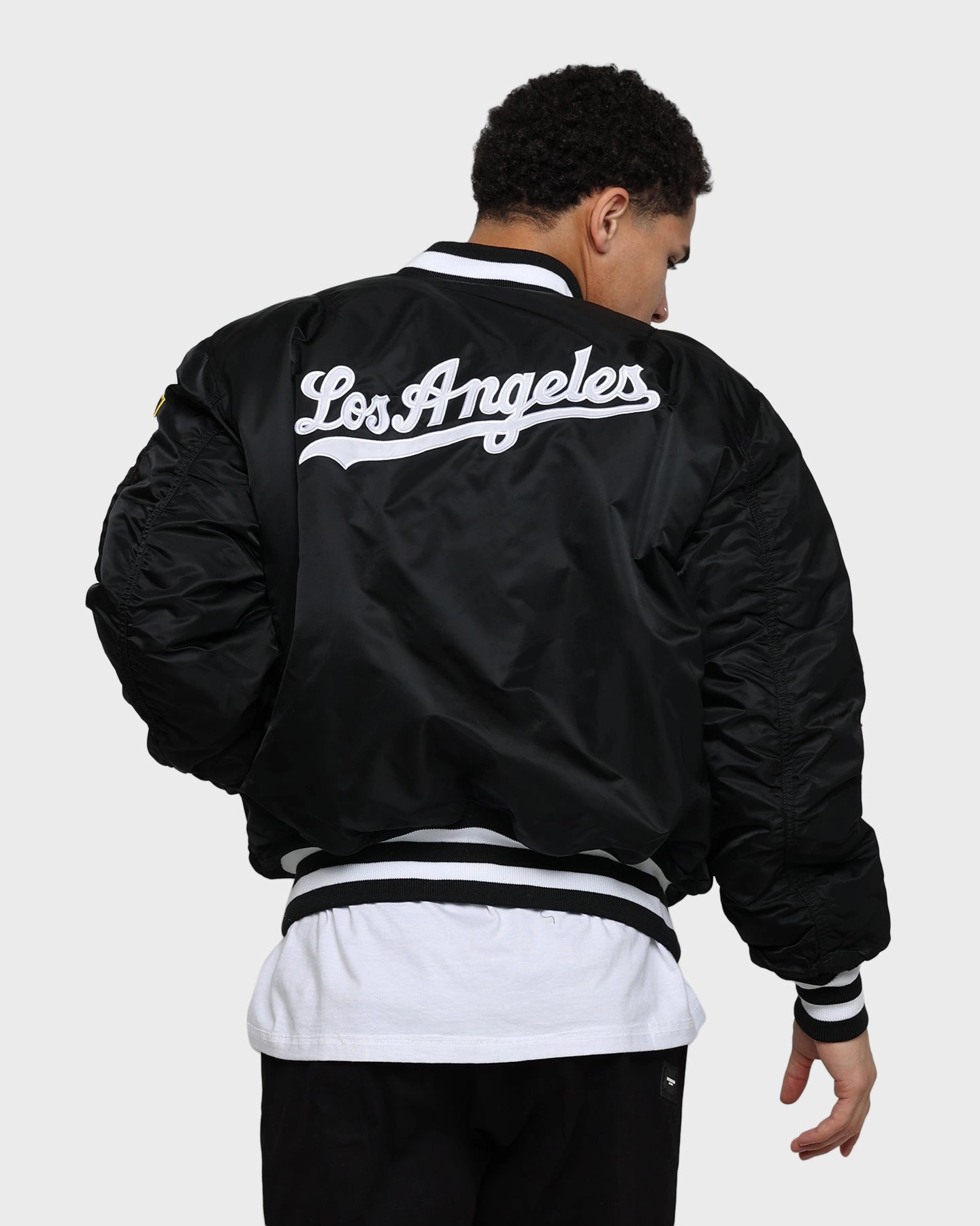 New Era Los Angeles Dodgers Varsity Jacket Black Analysis
