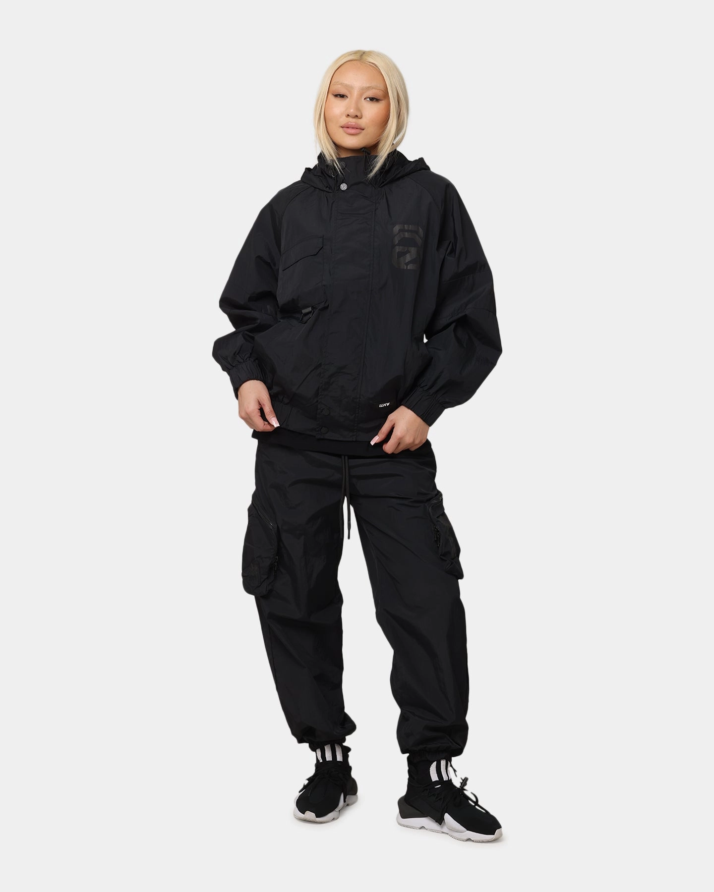 Quick Dry Technology The Anti Order Faction Windbreaker Jacket Black