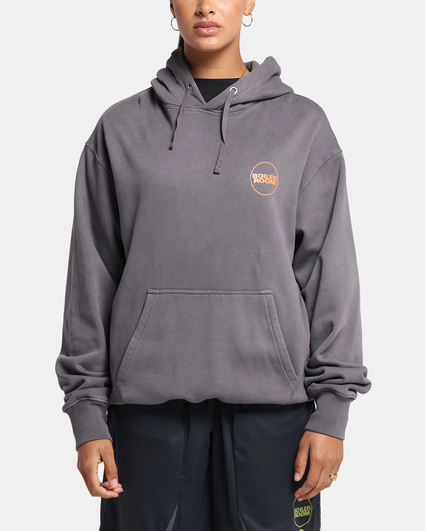 Fedora autumn clothing Boiler Room Core Boiler Room Hoodie Slate