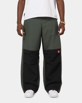 Carre Avalanche Baggy Pants Khaki/Black Simple Comfort