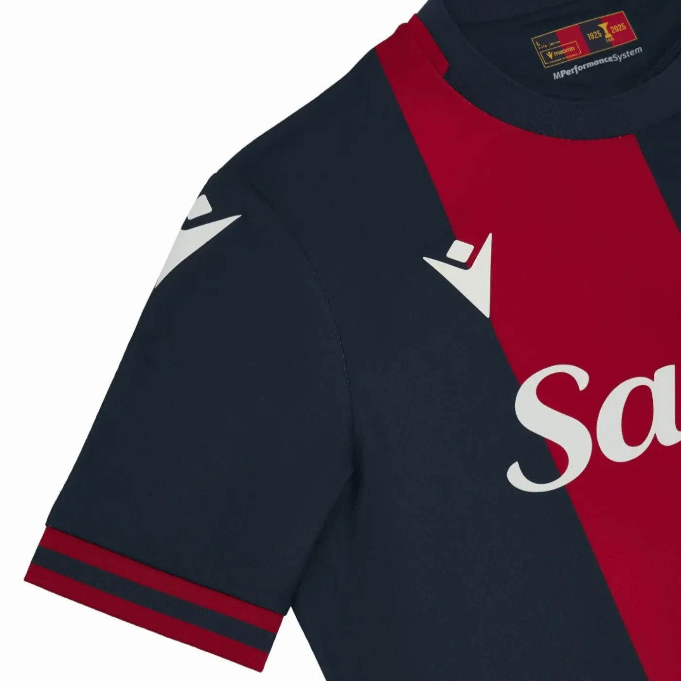 Bologna FC Home soccer jersey 2024/25 - Macron watch