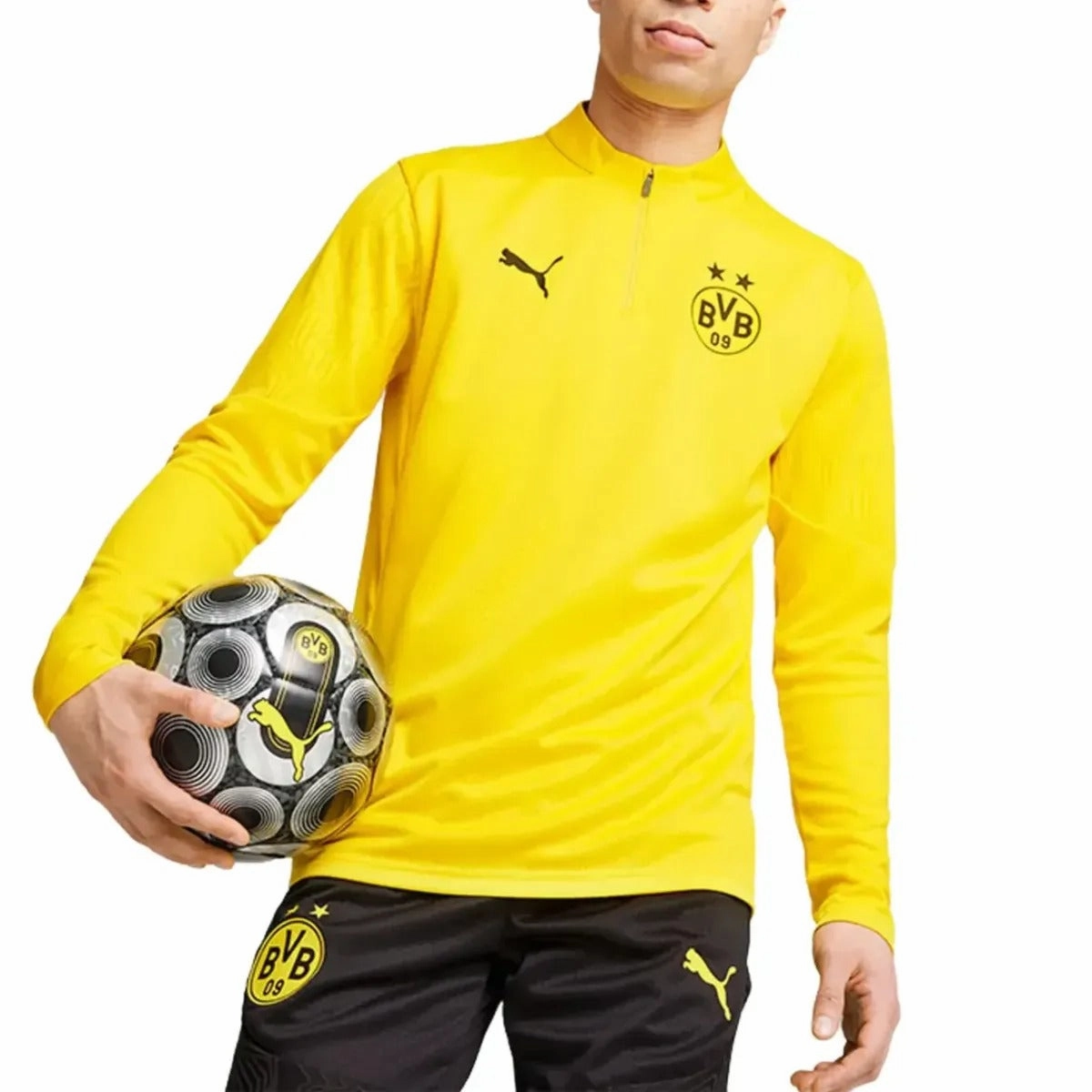 Quick Action BVB Borussia Dortmund training technical soccer tracksuit 2024/25 - Puma