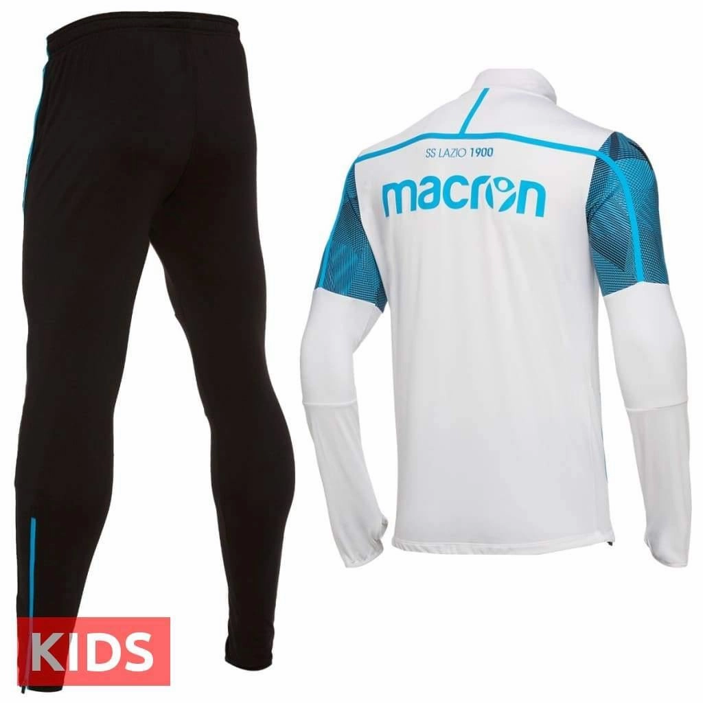UltraLightPackability self-care Kids - SS Lazio training technical soccer tracksuit 2018/19 - Macron