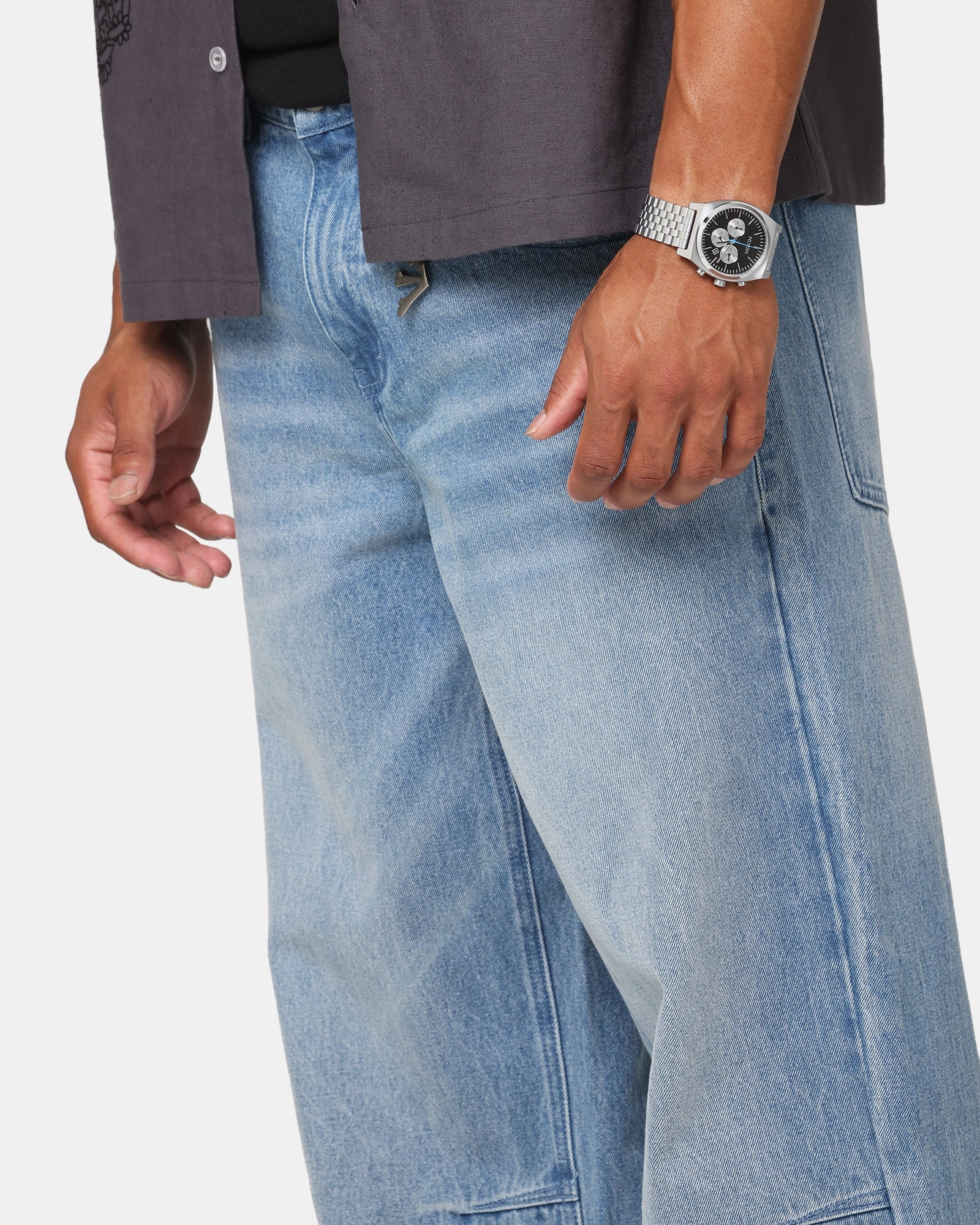 Saint Morta Amplus Jeans Medium Blue Comfy Wardrobe Walk Friendly