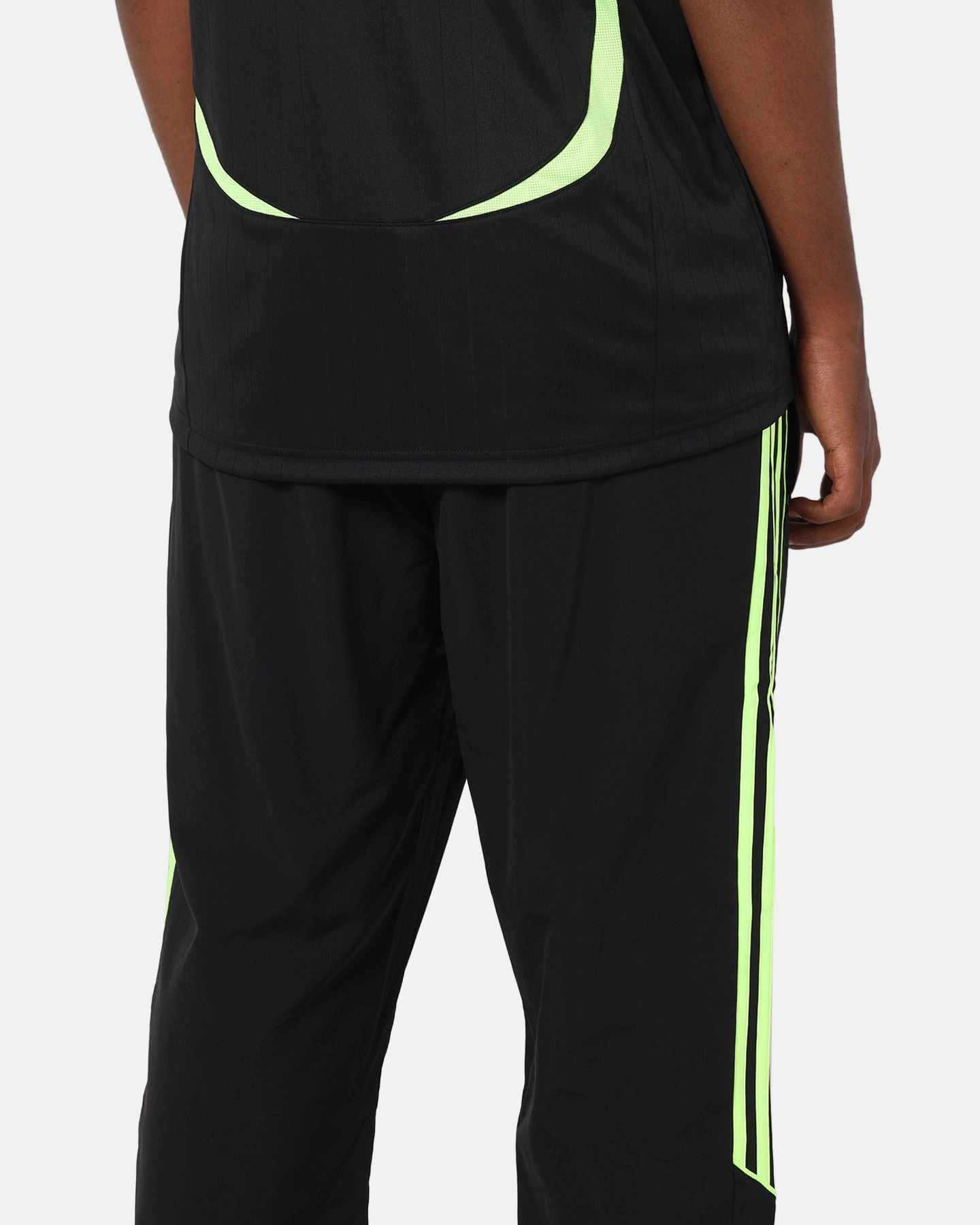 Outdoor Ready Adidas Teamgeist Adicolor Track Pants Black/Green