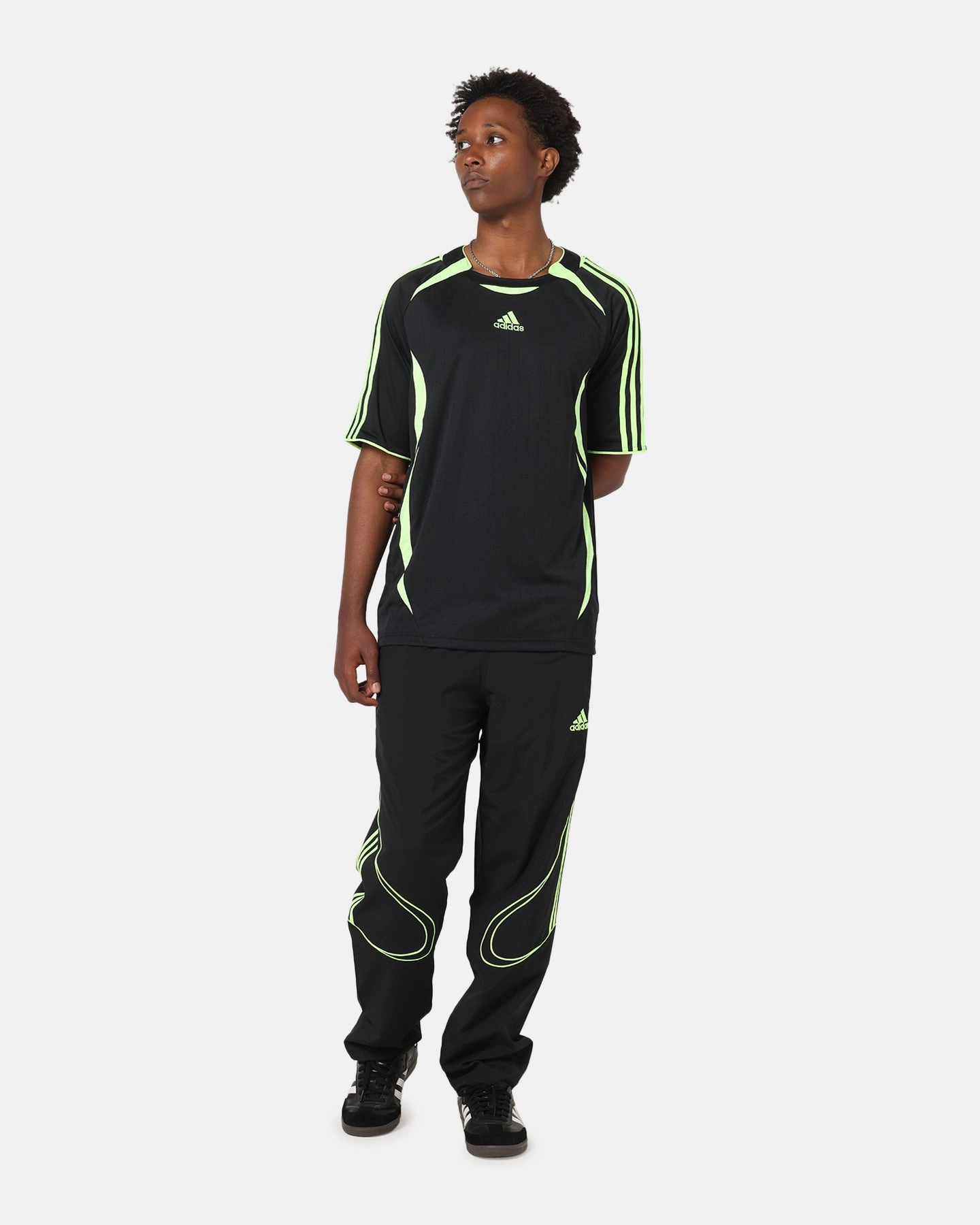 Fashion Layer Adidas Teamgeist Adicolor Track Pants Black/Green