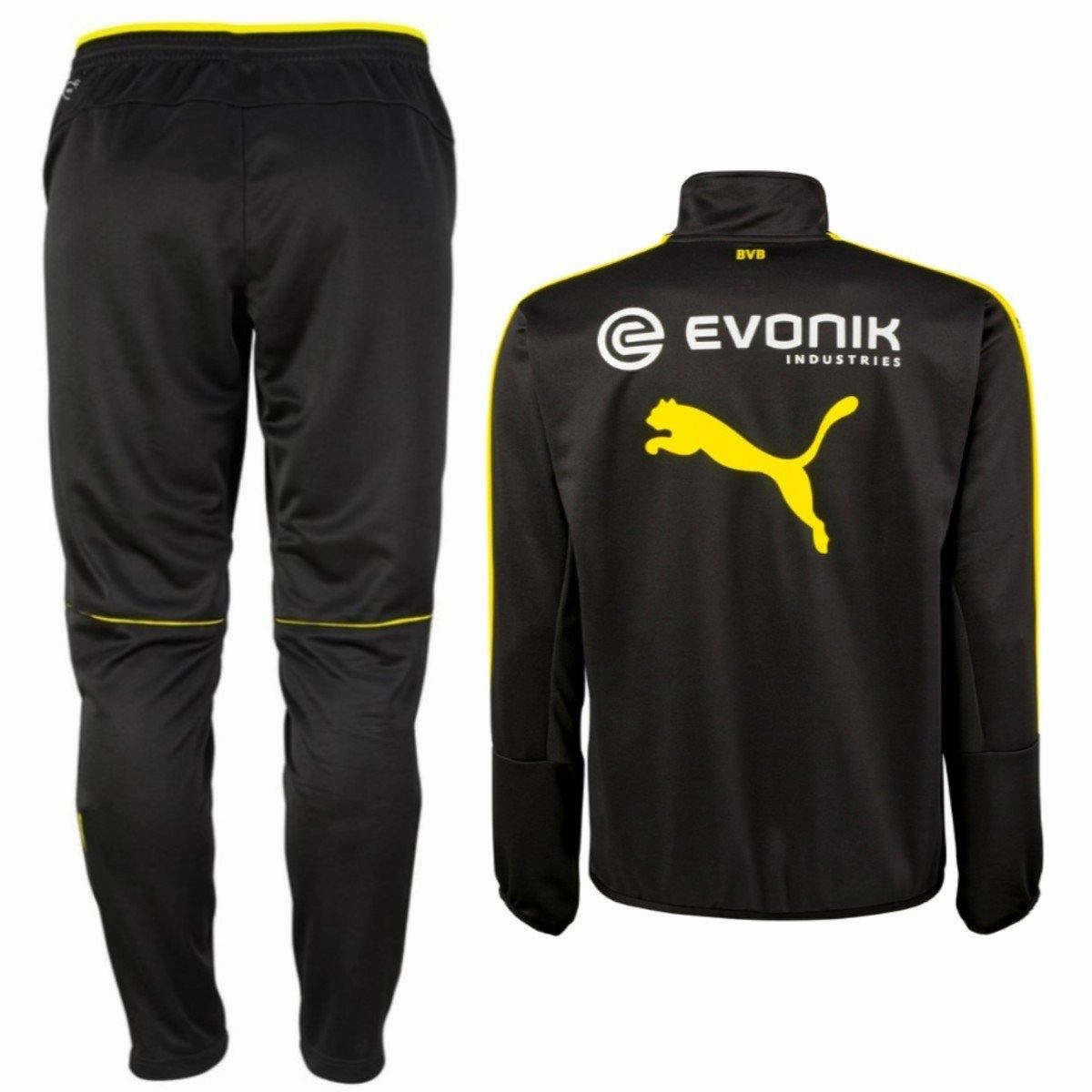 Borussia Dortmund Technical Training Soccer Tracksuit 2016/17 Black - Puma billiards hall