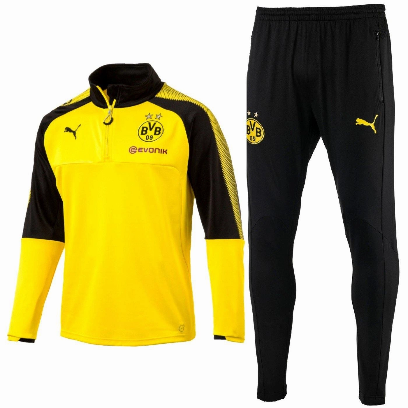 Borussia Dortmund Training Technical Soccer Tracksuit 2017/18 - Puma water-repellent