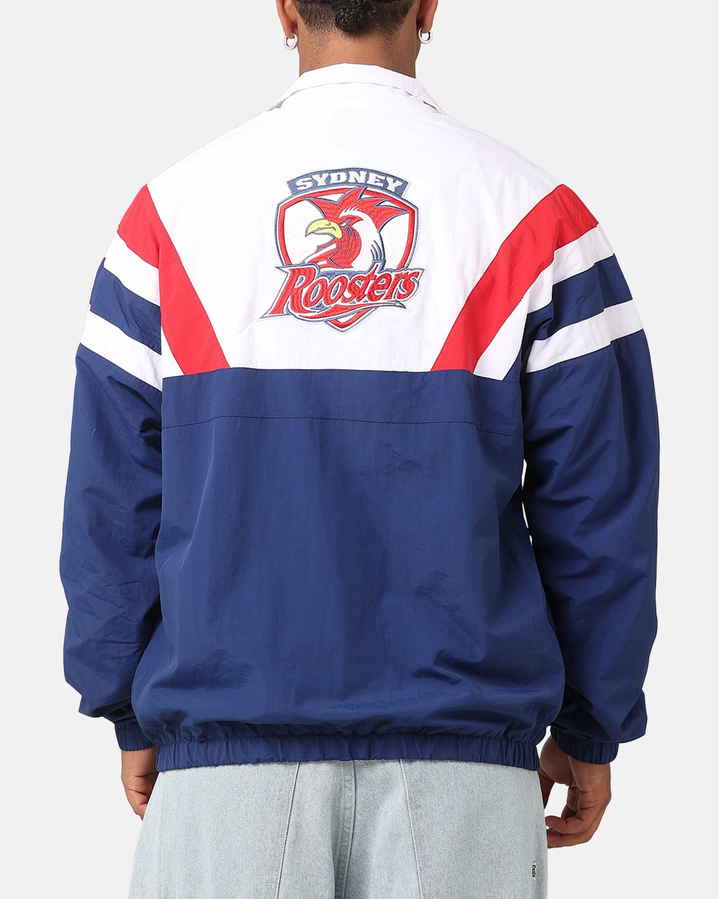 Dispute Mascara Mitchell & Ness Sydney Roosters Full Zip Spray Jacket White/Red/Navy
