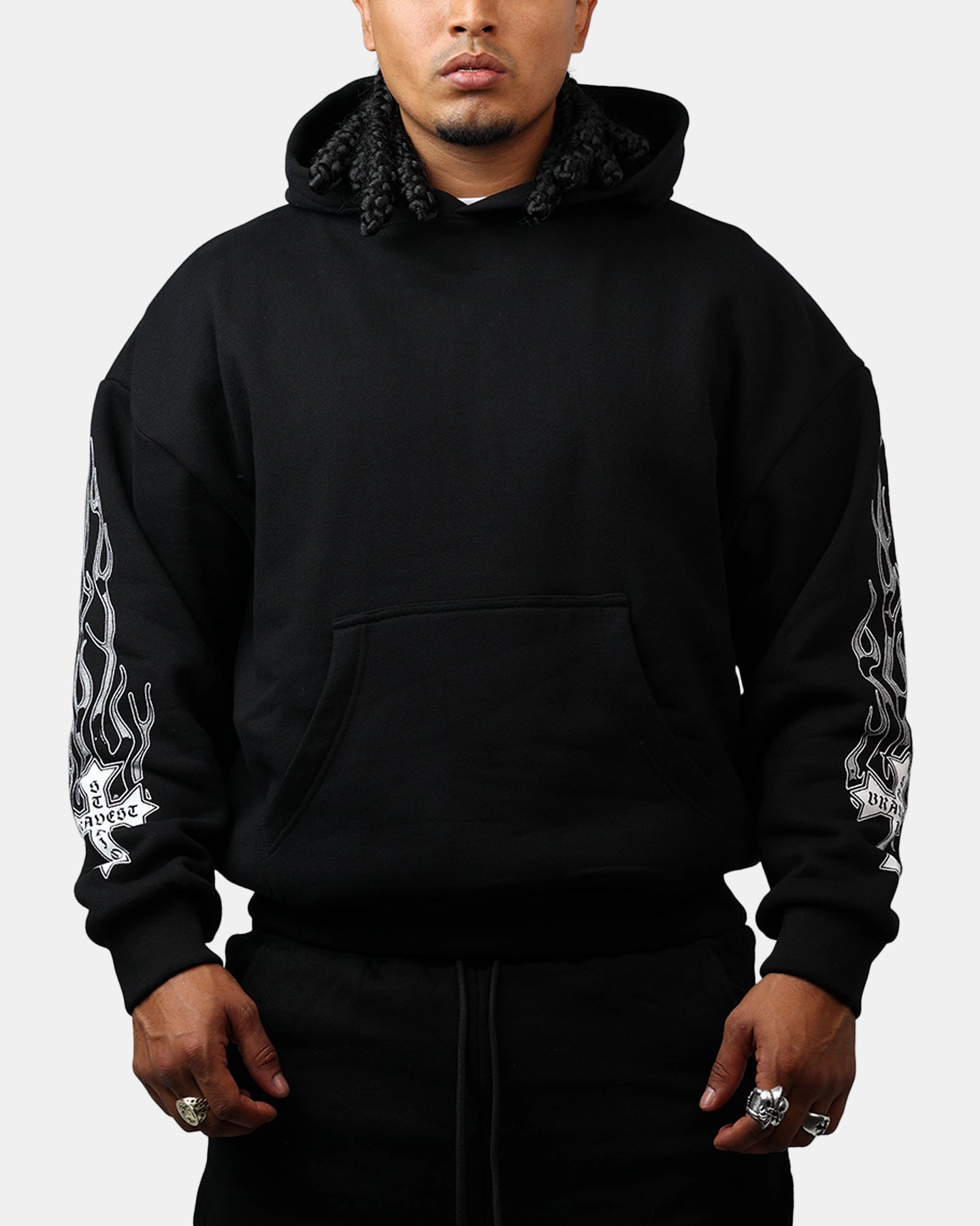 Bravest Eternal Hoodie Black Beret