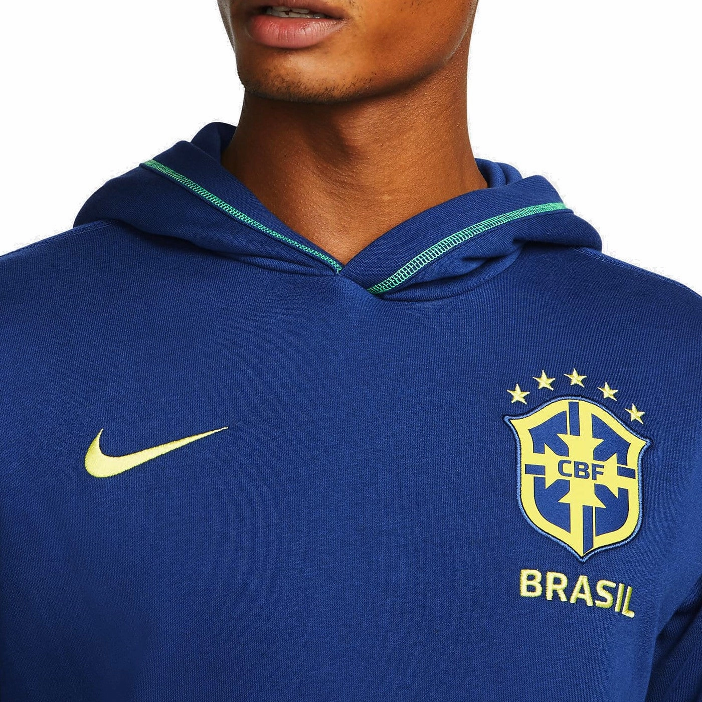 Brazil national team Casual fleece travel tracksuit 2022/23 - Nike branding venue