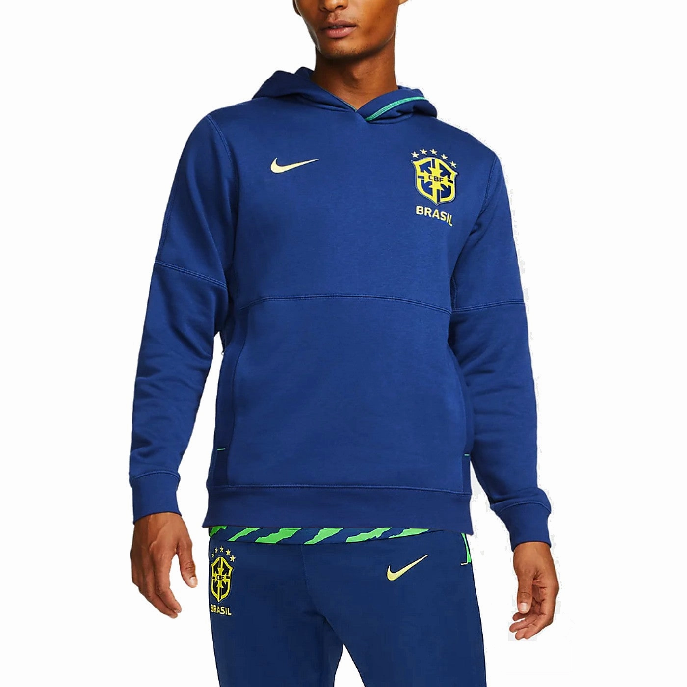 Brazil national team Casual fleece travel tracksuit 2022/23 - Nike Lightweight Design