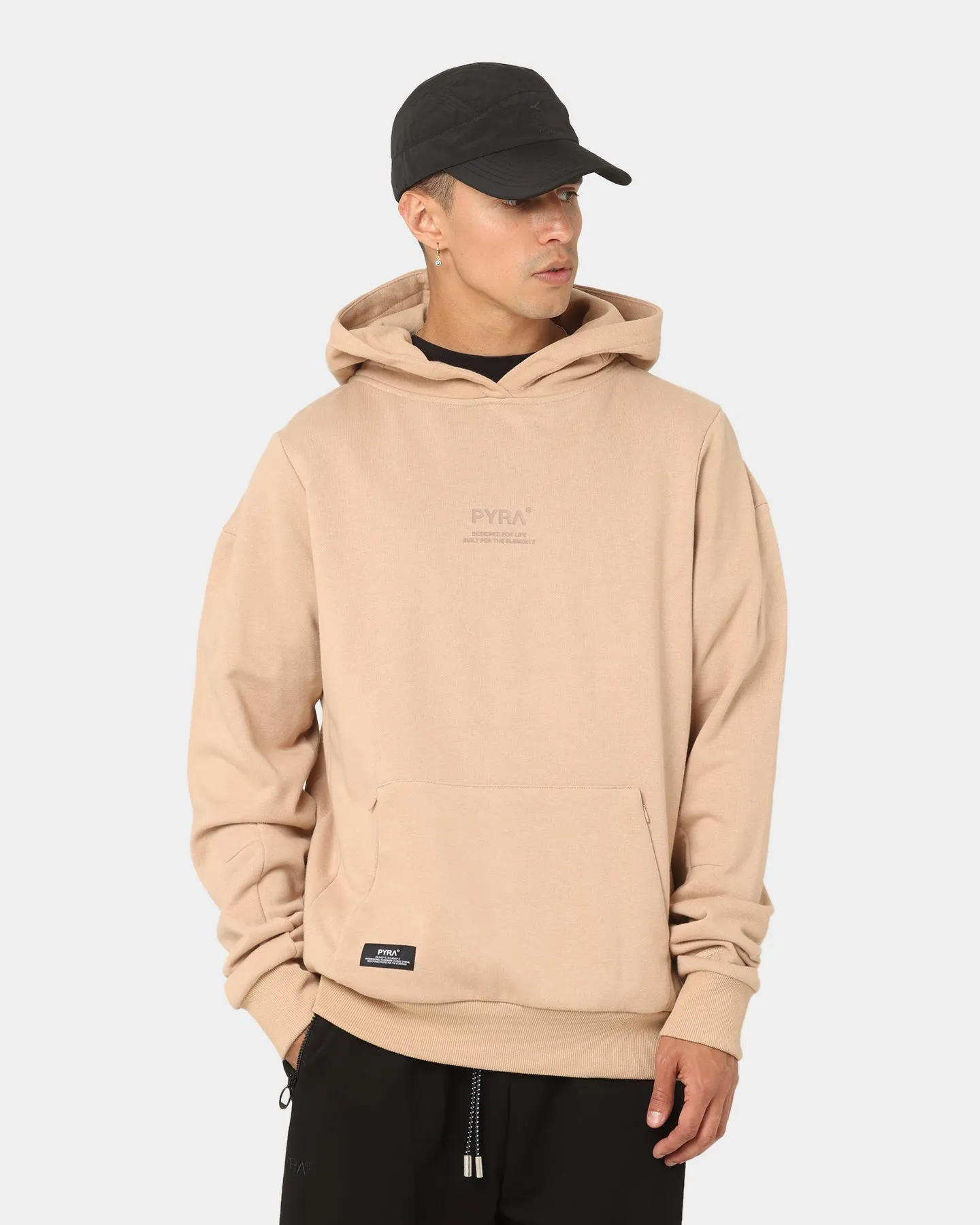 PYRA Repetition Hoodie Natural Comfortable