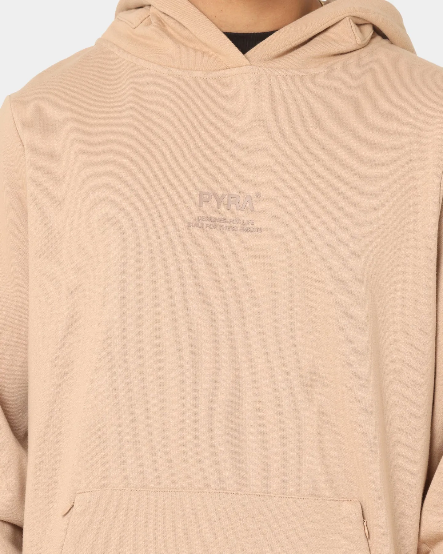PYRA Repetition Hoodie Natural Teens