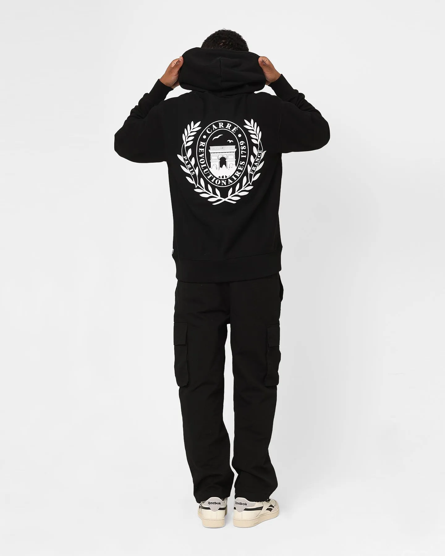 Carre Wraith Hoodie Black High-Tech Protection Valentine's Day