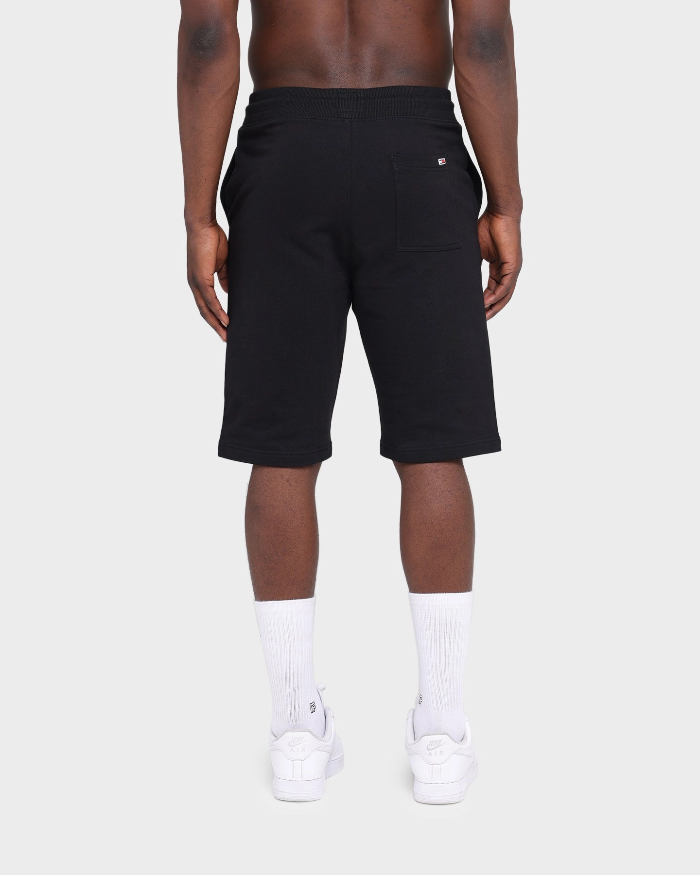 Wedges Stain-Resistant Tommy Jeans Aus Flag Shorts Black