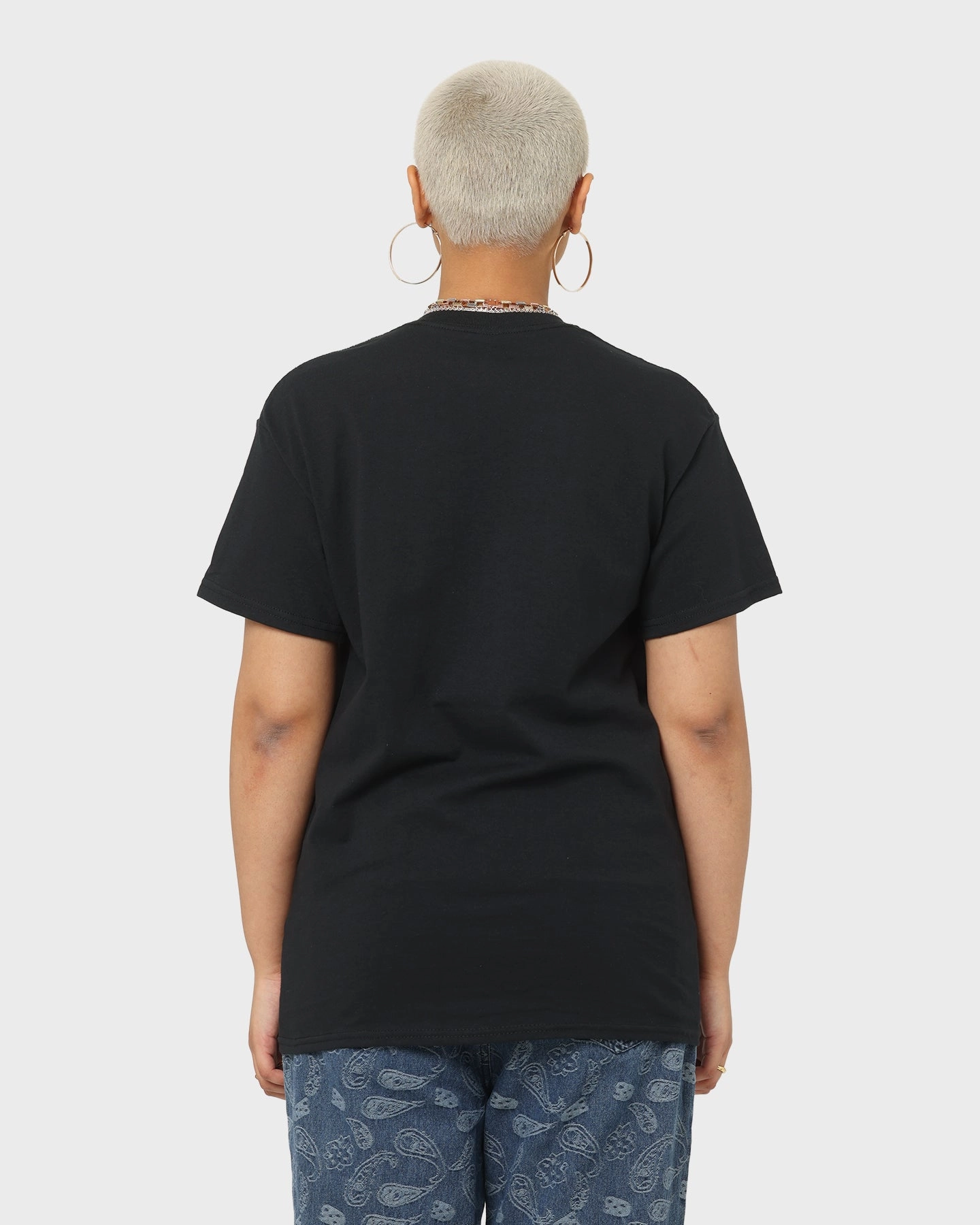 Summer Style Goat Crew Race Car T-Shirt Black