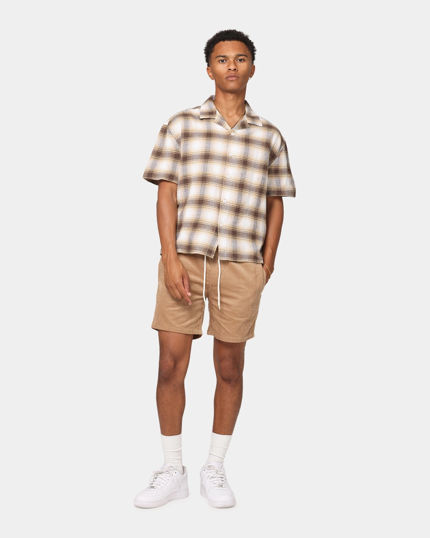spring shorts Athletic Comfort XXIII Riven Corduroy Shorts Sand