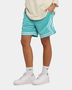 Jordan Dri-FIT Sport Diamond Shorts Teal/White stain resistant coating Concert wear