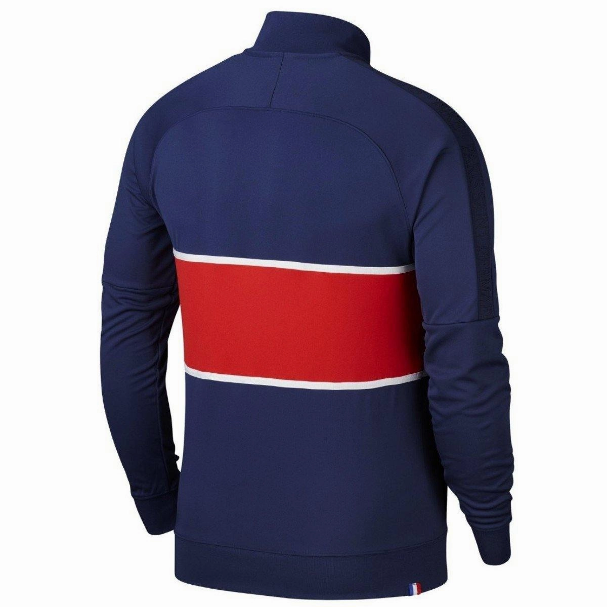 youth clothing PSG pre-match presentation soccer tracksuit 2020/21 - Nike