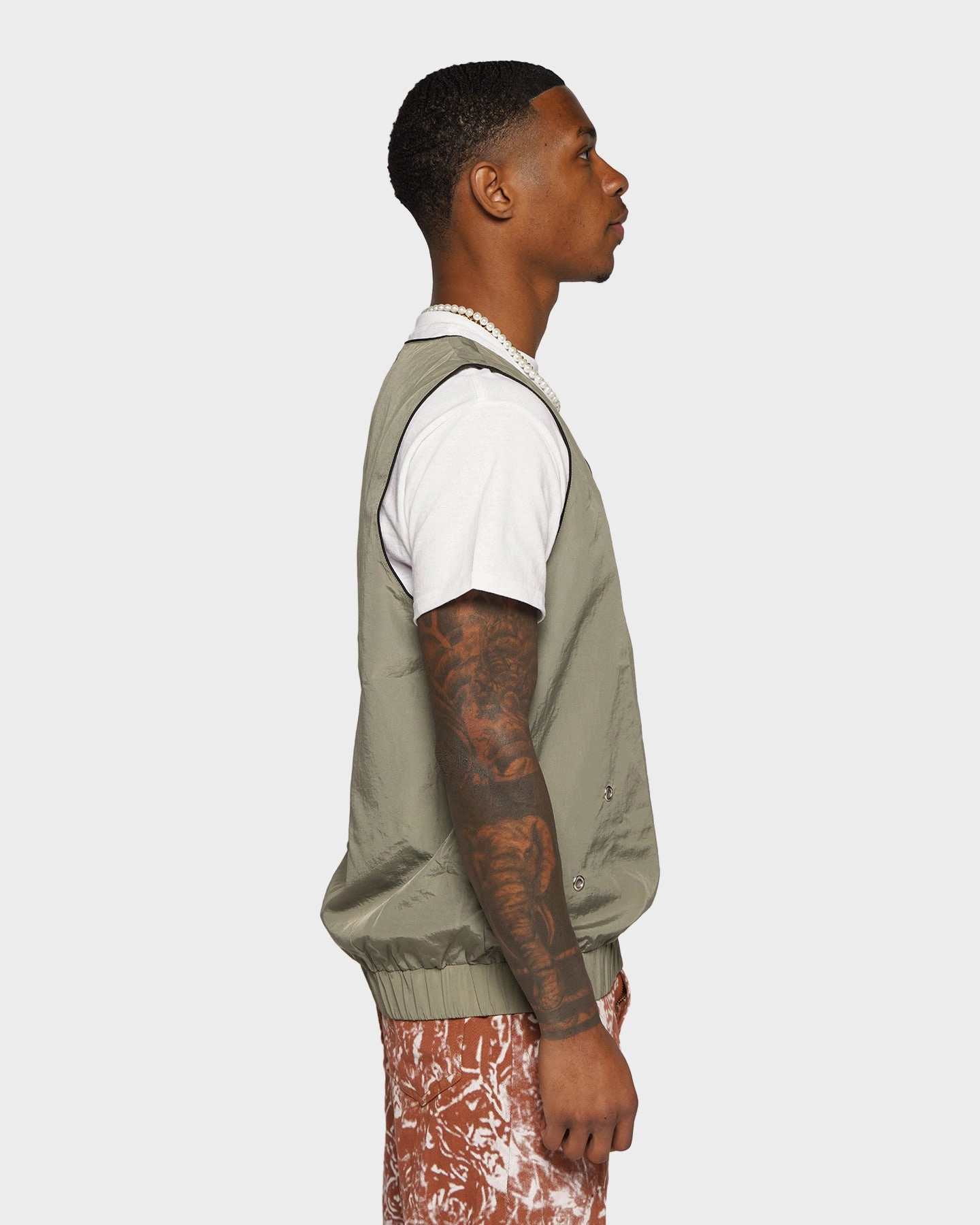 Secure Closures Printed XXIII Naas Vest Khaki