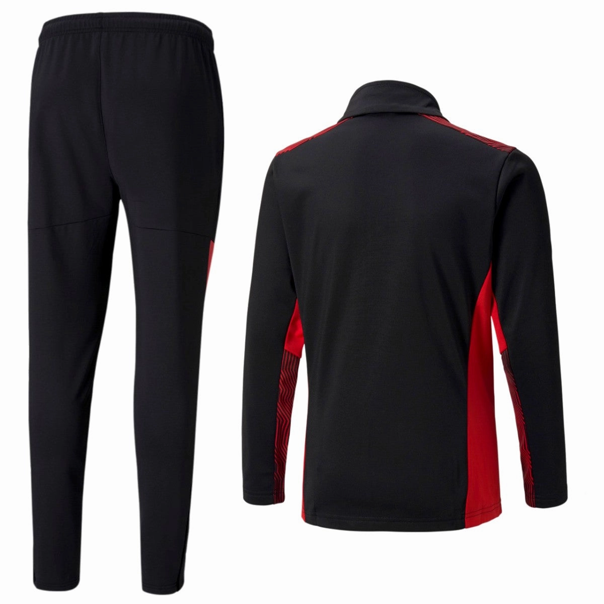 AC Milan soccer black training bench tracksuit 2021/22 - Puma sale venue
