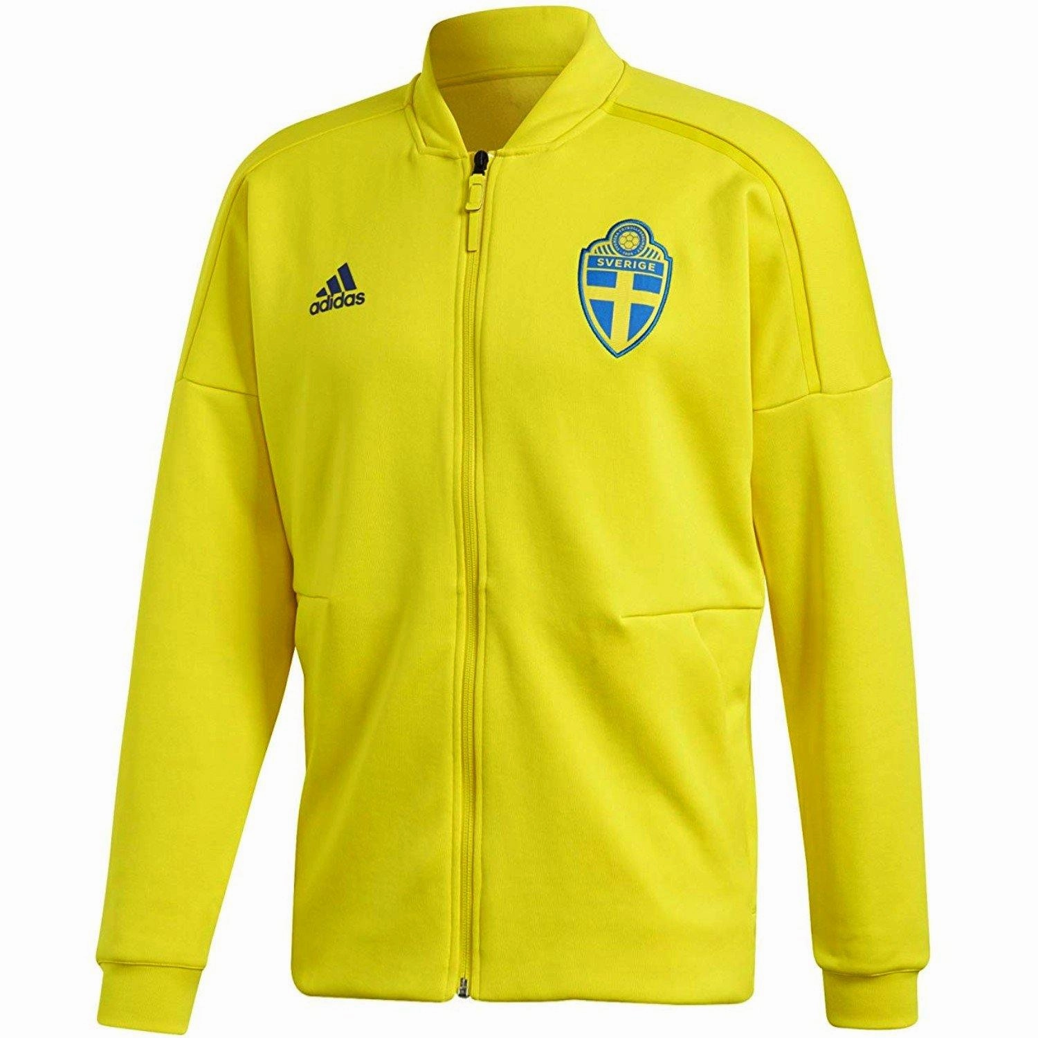 functionality Sweden soccer Anthem presentation jacket 2018/19 - Adidas
