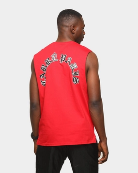 Street Ready Carre Men's Mono Muscle T-Shirt Red
