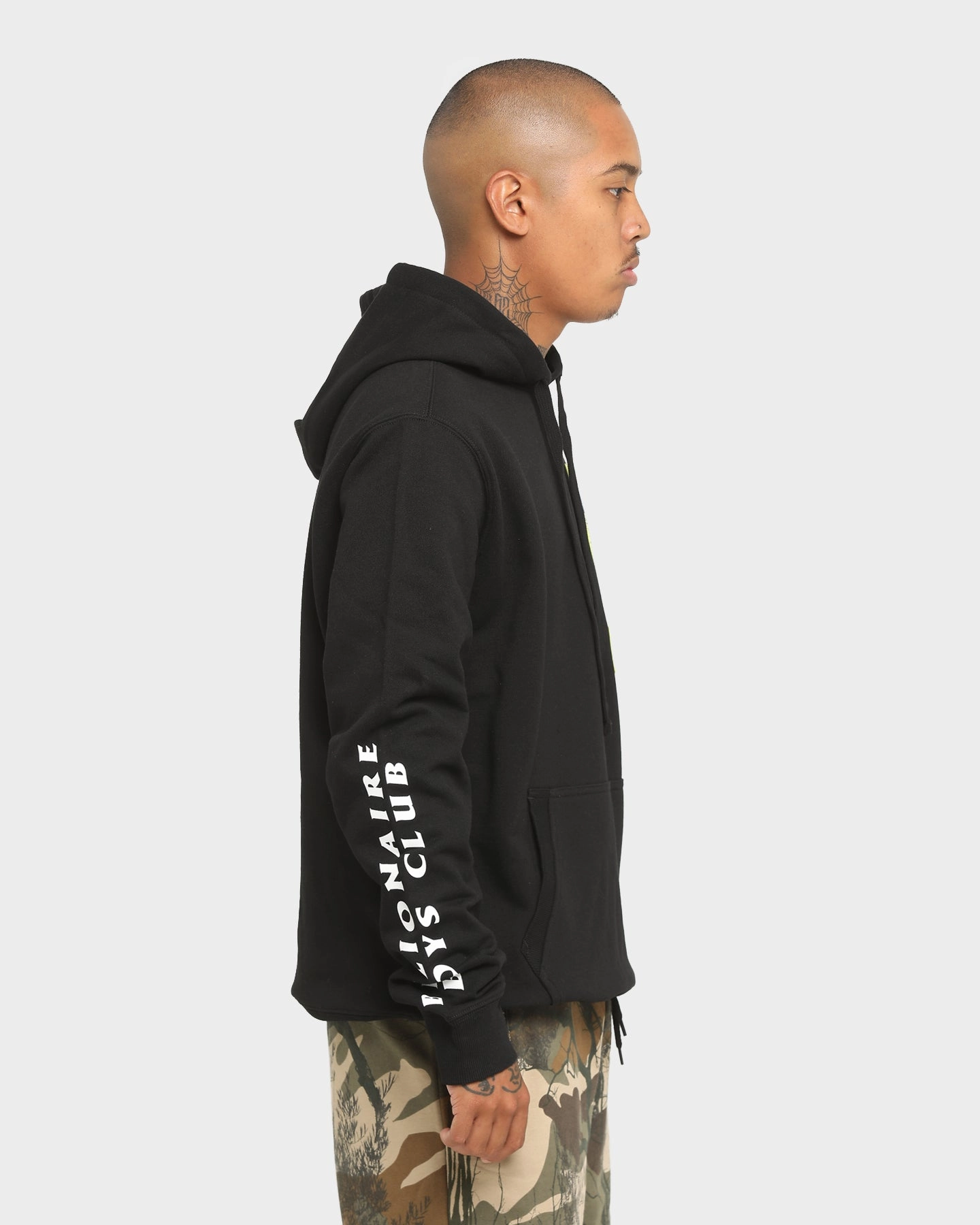Billionaire Boys Club BB Letters Hoodie Black campfire